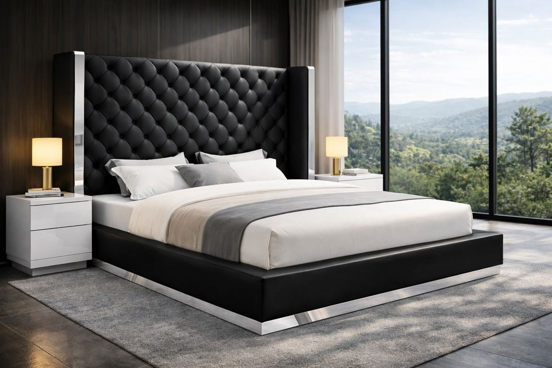 Abrazo Bed King by Whiteline Modern Living – lifestyle