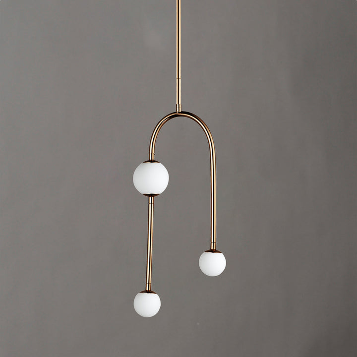 Alina 3-Light LED Pendant by Studio M Lighting – lifestyle