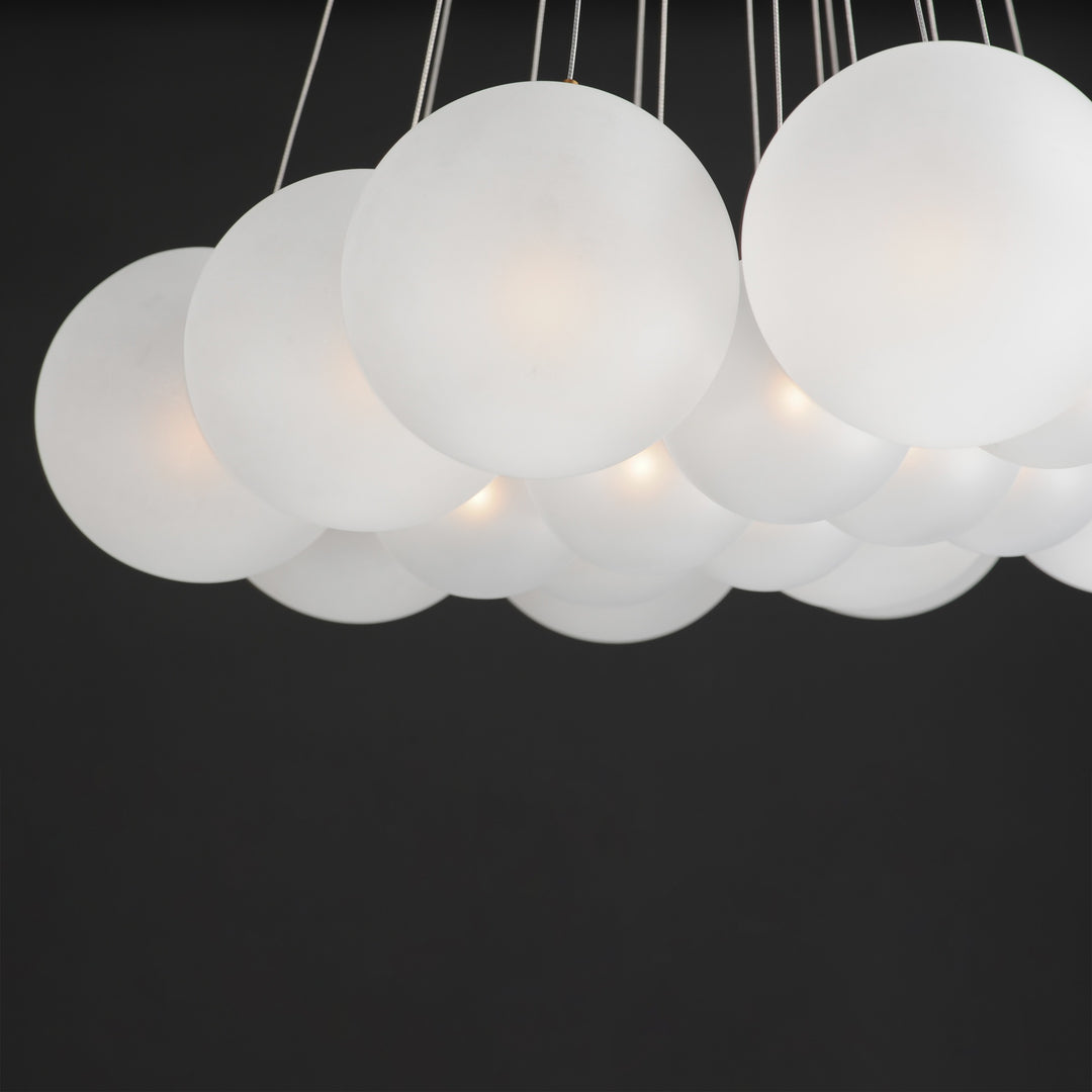 Burst 20-Light LED Pendant by Studio M Lighting – lifestyle