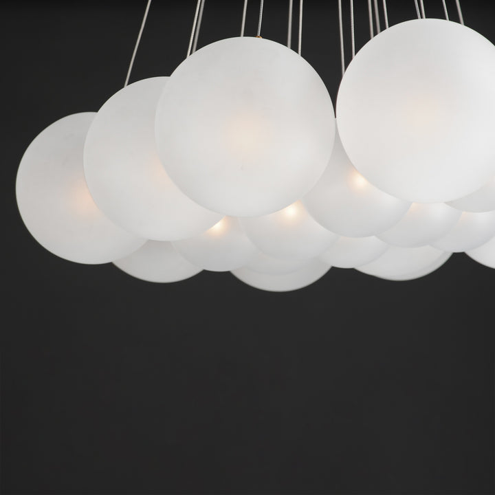 Burst 20-Light LED Pendant by Studio M Lighting – lifestyle