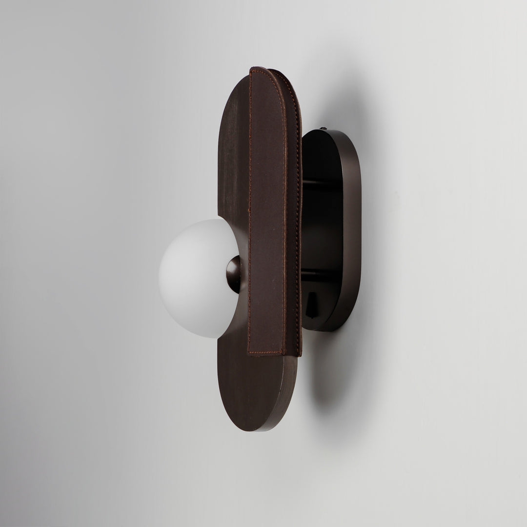 Stitched Side-Light Wall Sconce by Studio M Lighting – lifestyle