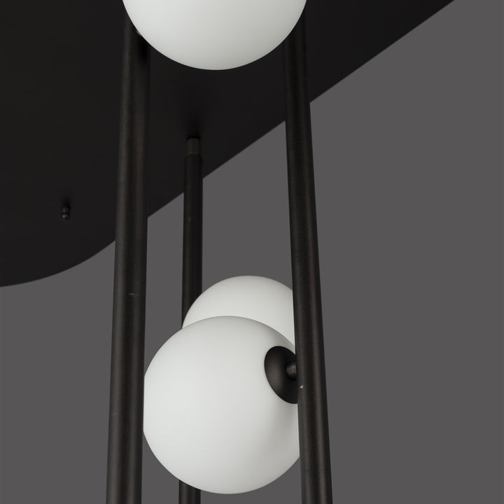 Contour 19-Light Fixed Stem Ceiling Light by Studio M Lighting – lifestyle