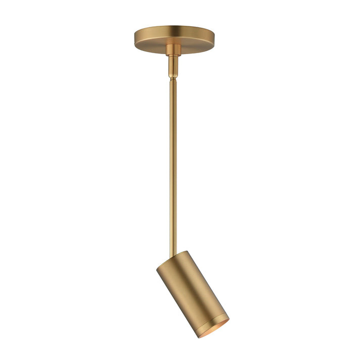 Pullman 1-Light LED Pendant by Studio M Lighting in Natural Aged Brass