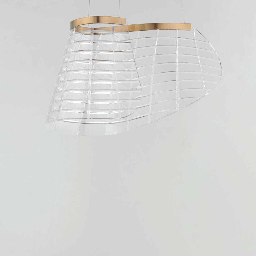 Tartan 1-Light LED Pendant 254812 by Studio M Lighting – lifestyle