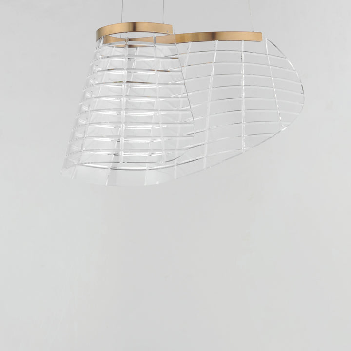 Tartan 1-Light LED Pendant 254812 by Studio M Lighting – lifestyle