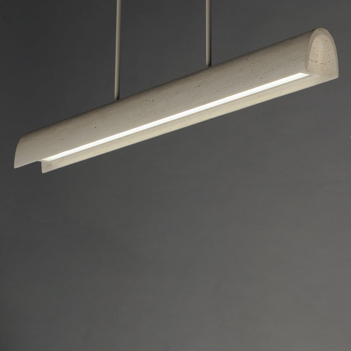 Matera 50 LED Linear Arch Pendant by Studio M Lighting – lifestyle