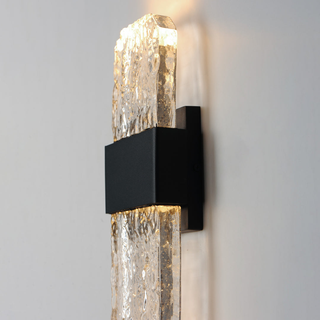 Rune LED Outdoor Wall Sconce - Medium by Studio M Lighting – lifestyle
