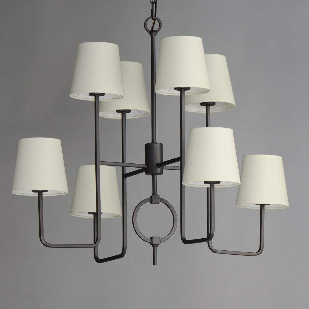 Paoli 8-Light Chandelier by Studio M Lighting – lifestyle