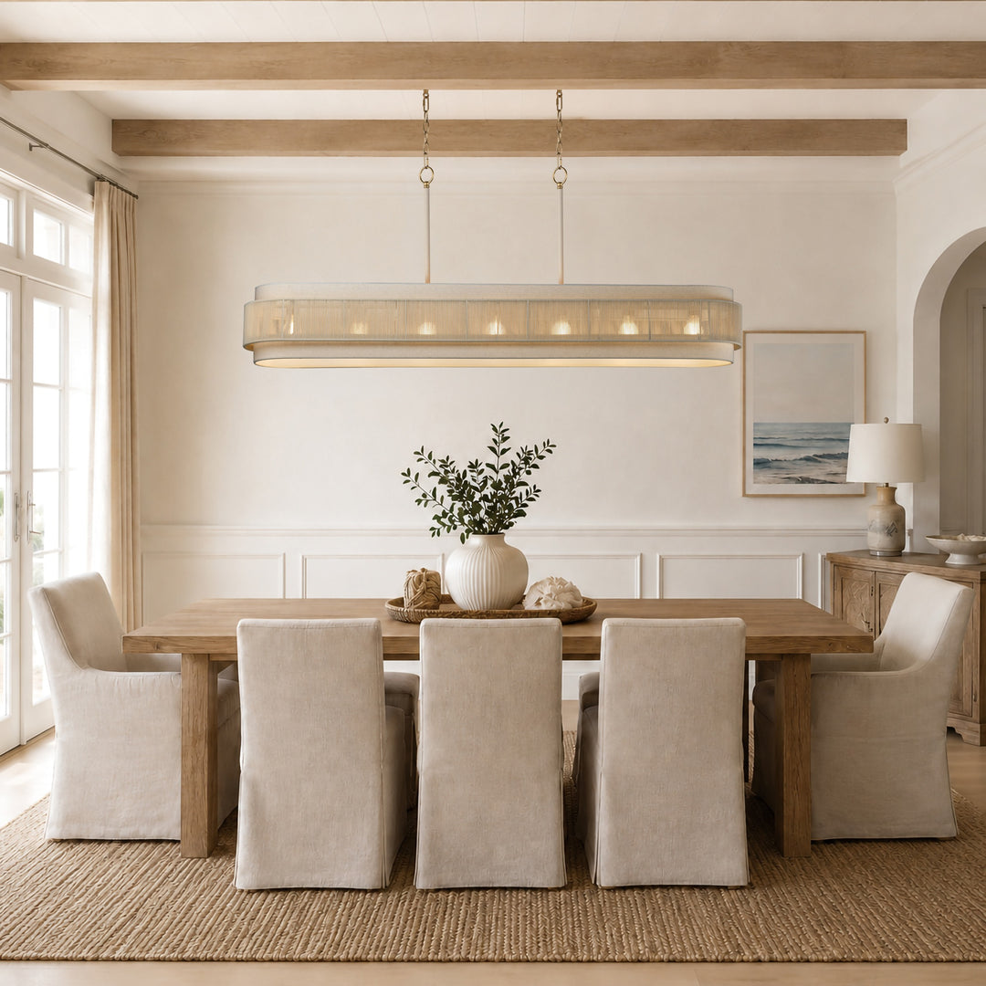 Seacliff 7 Light Linear Pendant by Studio M Lighting – lifestyle