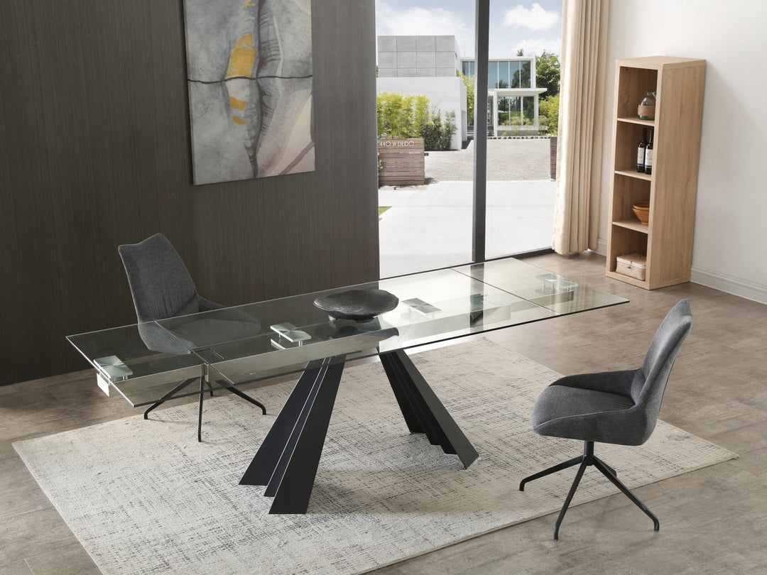 Chicago Extendable Dining Table by Whiteline Modern Living – lifestyle