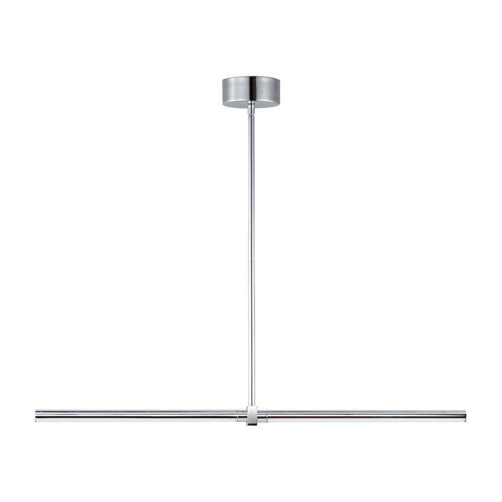 Dorian 36 Linear LED Pendant by Studio M Lighting in Polished Chrome