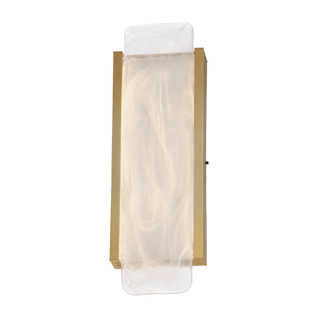 Celine 16 LED Bath Vanity by Studio M Lighting in Natural Aged Brass