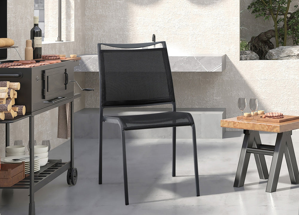 Aloha Outdoor Dining Chair by Whiteline Modern Living – lifestyle