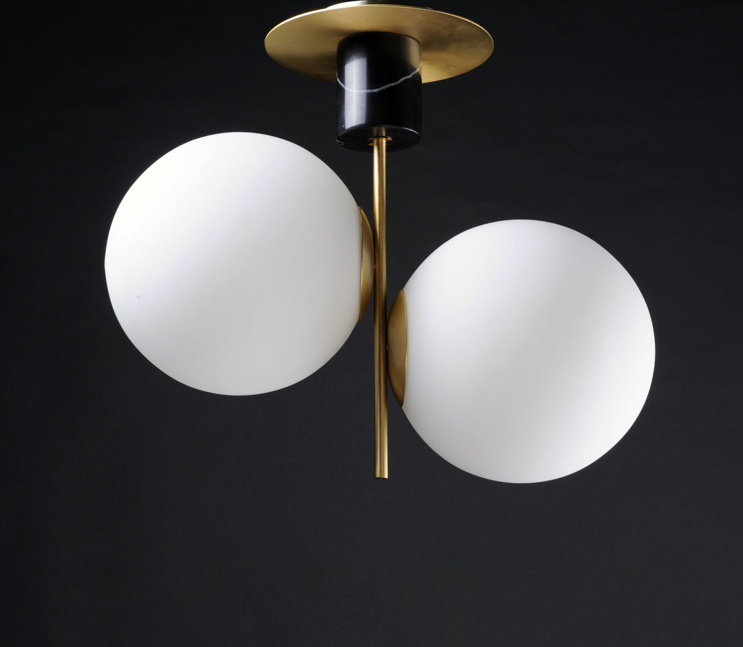 Vesper 2-Light Semi-Flush by Studio M Lighting – lifestyle