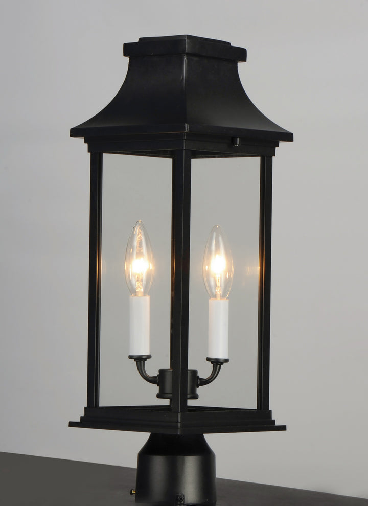 Vicksburg 2-Light Outdoor Post Mount by Studio M Lighting – lifestyle