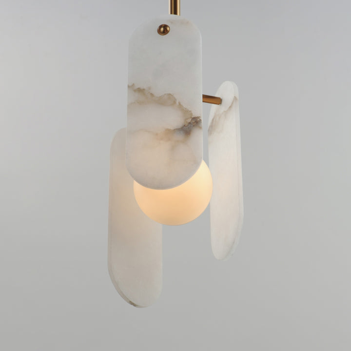 Megalith - Glass Megalith Cord Hung Pendant by Studio M Lighting – lifestyle