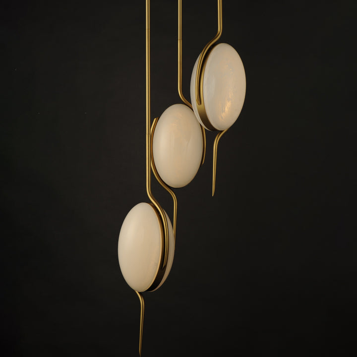 Locket 3-Light LED Pendant by Studio M Lighting – lifestyle