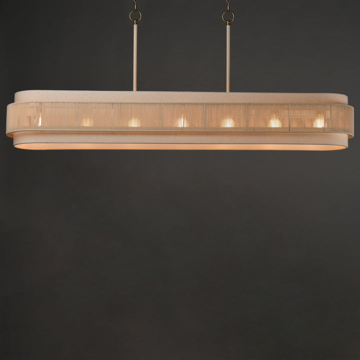 Seacliff 7 Light Linear Pendant by Studio M Lighting – lifestyle