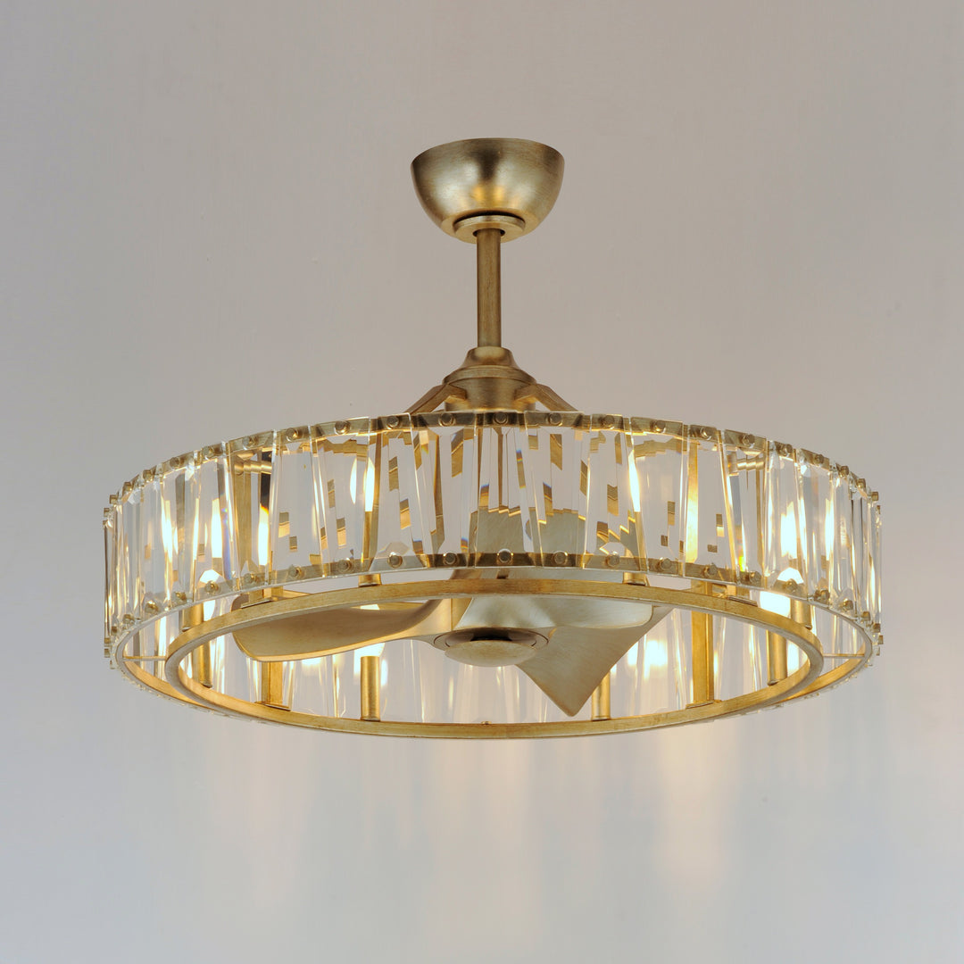Odeon 8-Light WiFi-enabled LED Fandelight by Studio M Lighting – lifestyle