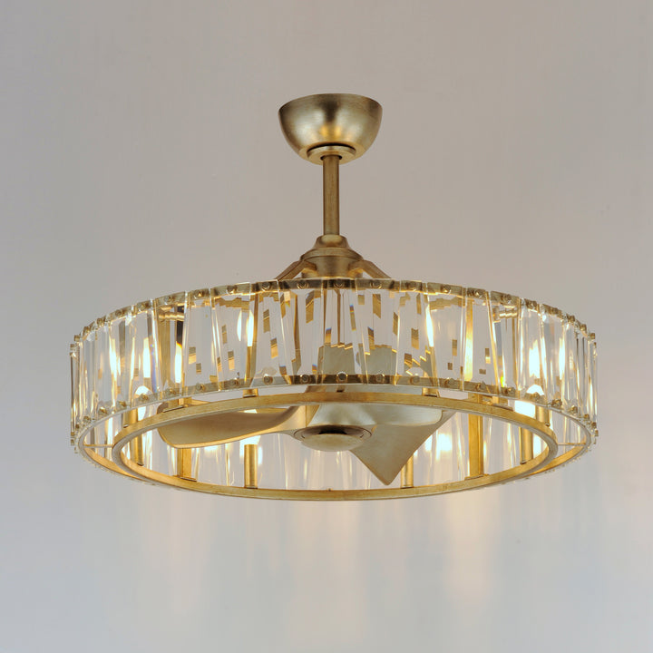Odeon 8-Light WiFi-enabled LED Fandelight by Studio M Lighting – lifestyle