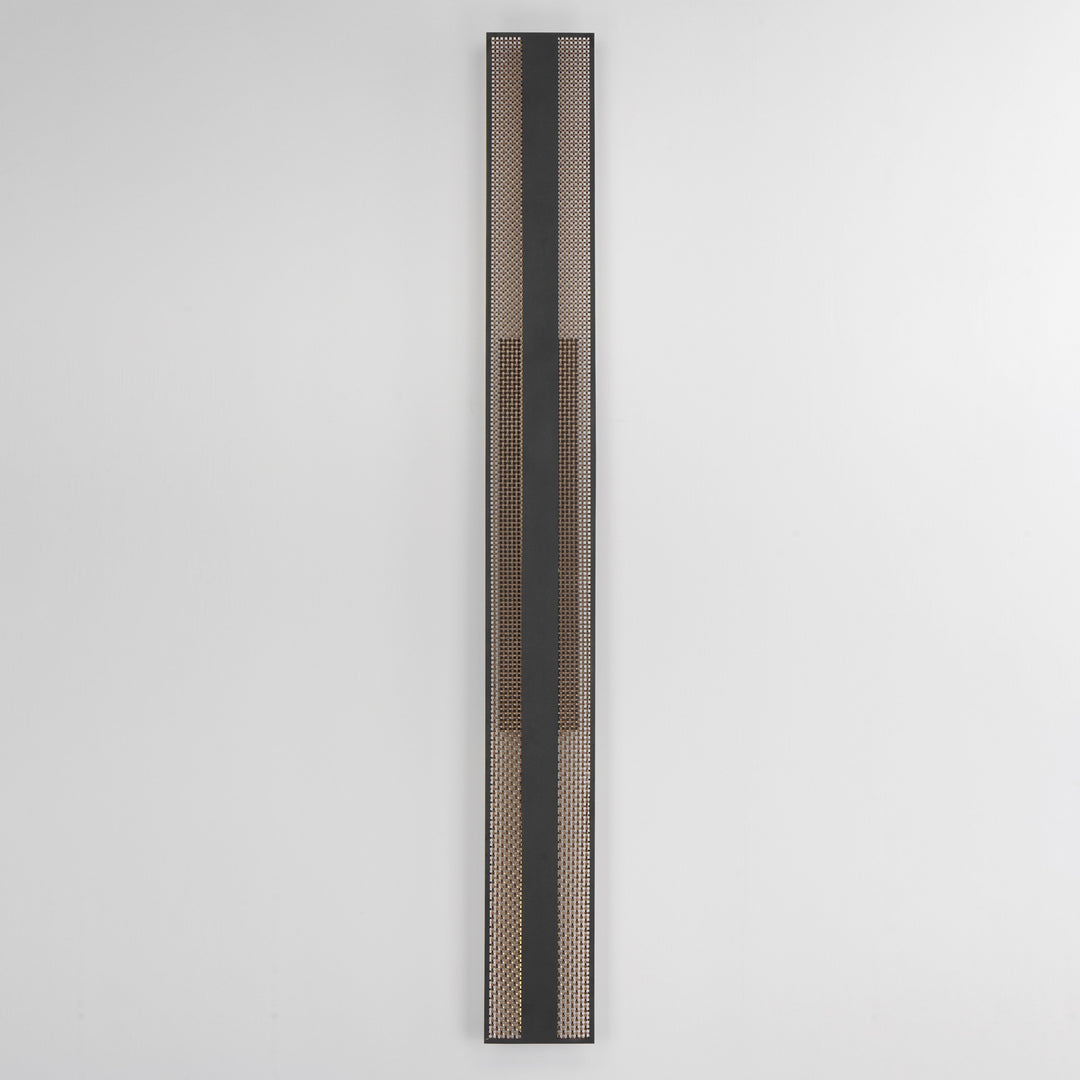 Interlace 60 LED Outdoor Wall Sconce by Studio M Lighting – lifestyle