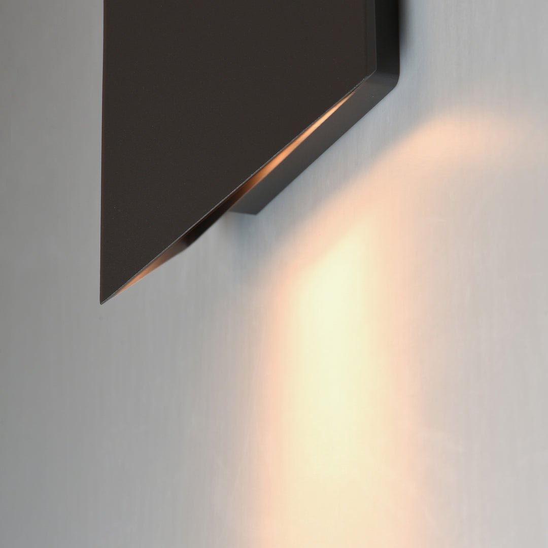 Fractal Small LED Outdoor Sconce by Studio M Lighting – lifestyle