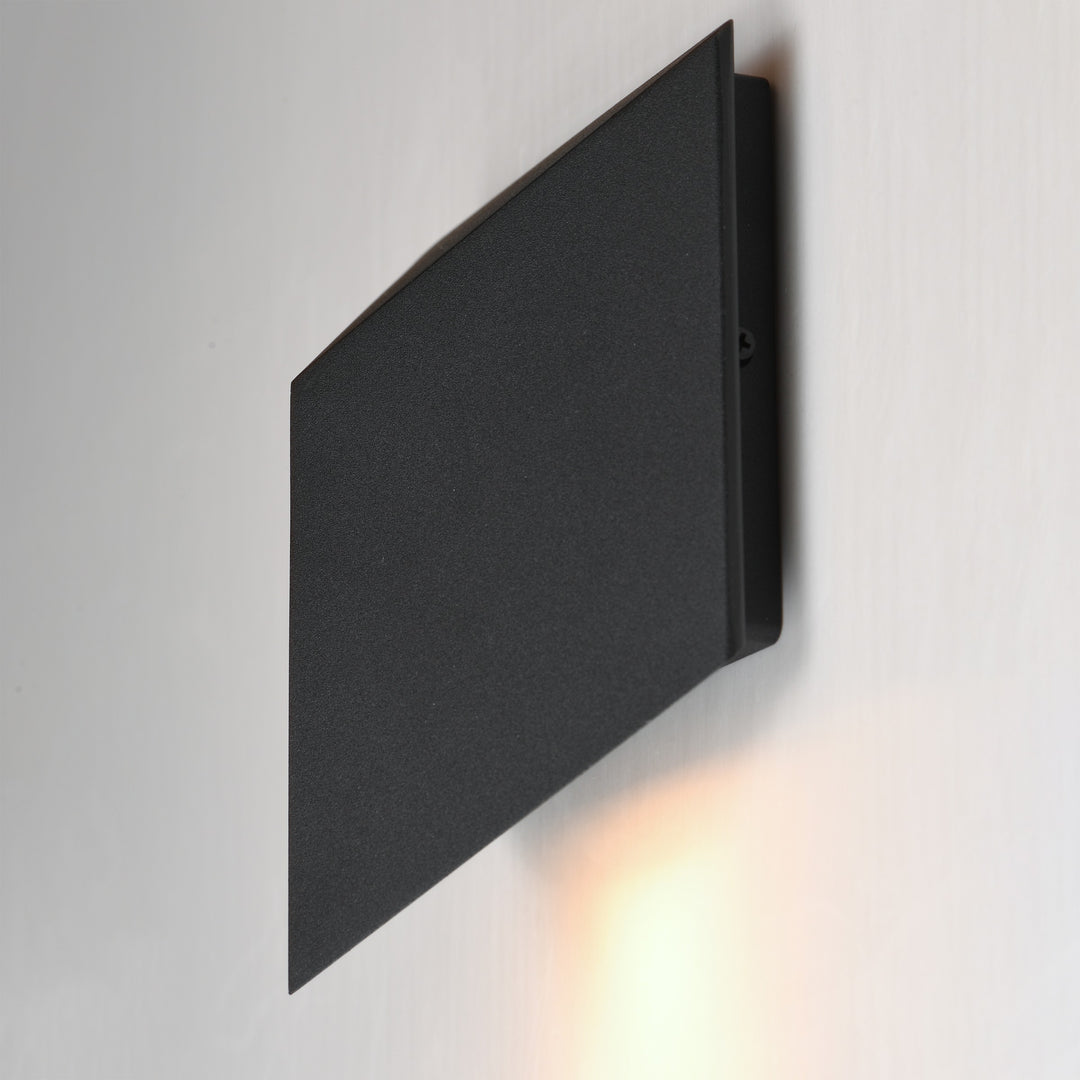 Fractal Small LED Outdoor Sconce by Studio M Lighting – lifestyle
