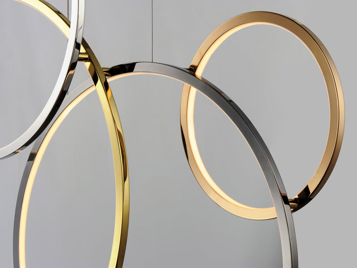 Union LED 5-Light Pendant 250377 by Studio M Lighting – lifestyle