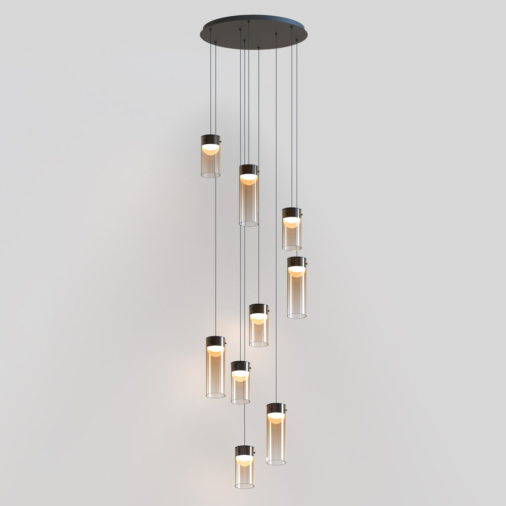 Highball 9-Light LED Pendant by Studio M Lighting – lifestyle