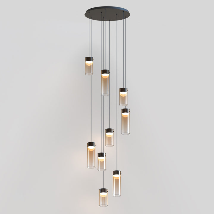 Highball 9-Light LED Pendant by Studio M Lighting – lifestyle