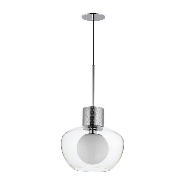 Incognito 14" Pendant by Studio M Lighting in Polished Chrome