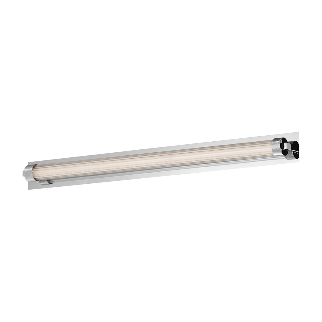 Doric 30" LED Bath Sconce by Studio M Lighting in Polished Chrome