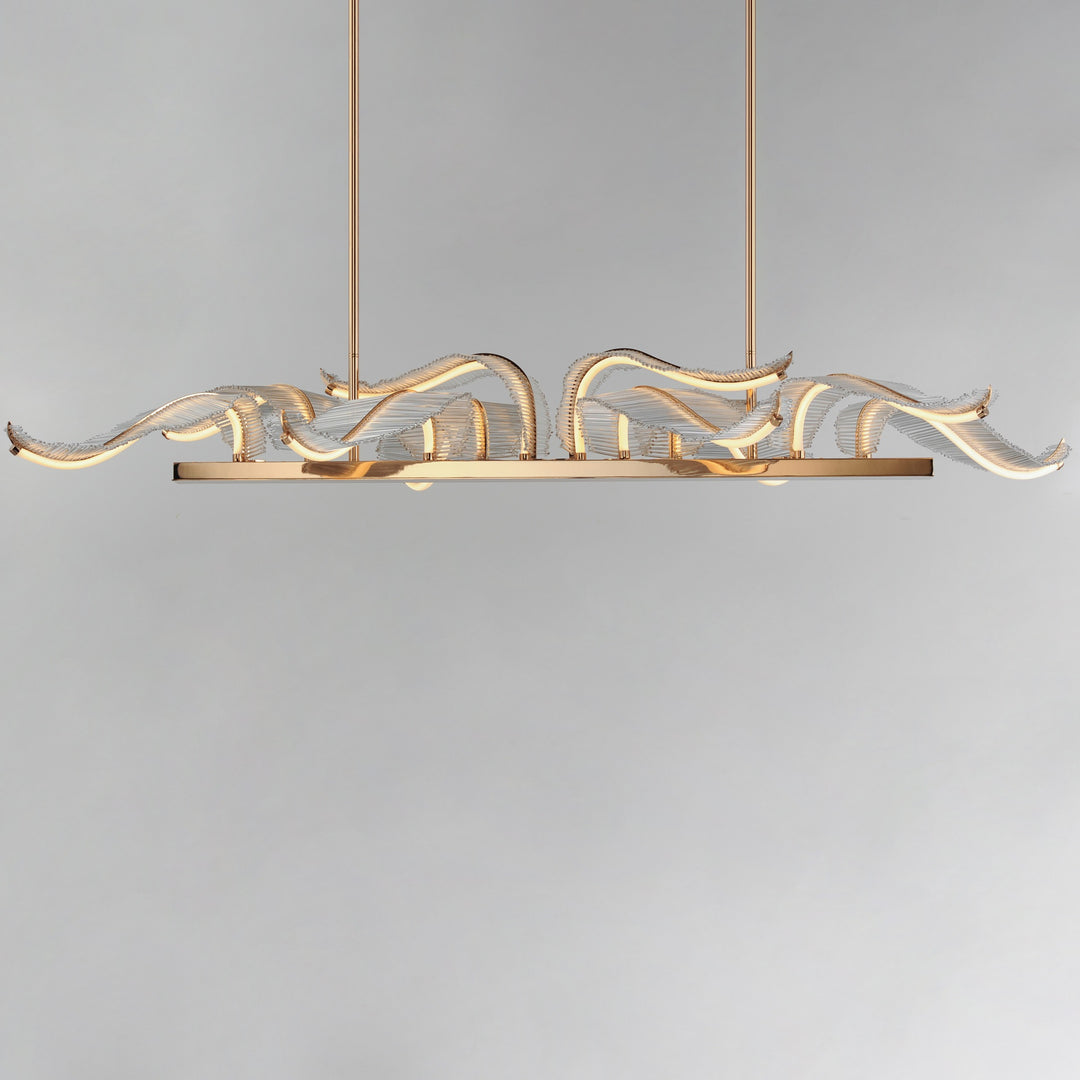 Lillet 10-Light LED Linear Pendant by Studio M Lighting – lifestyle