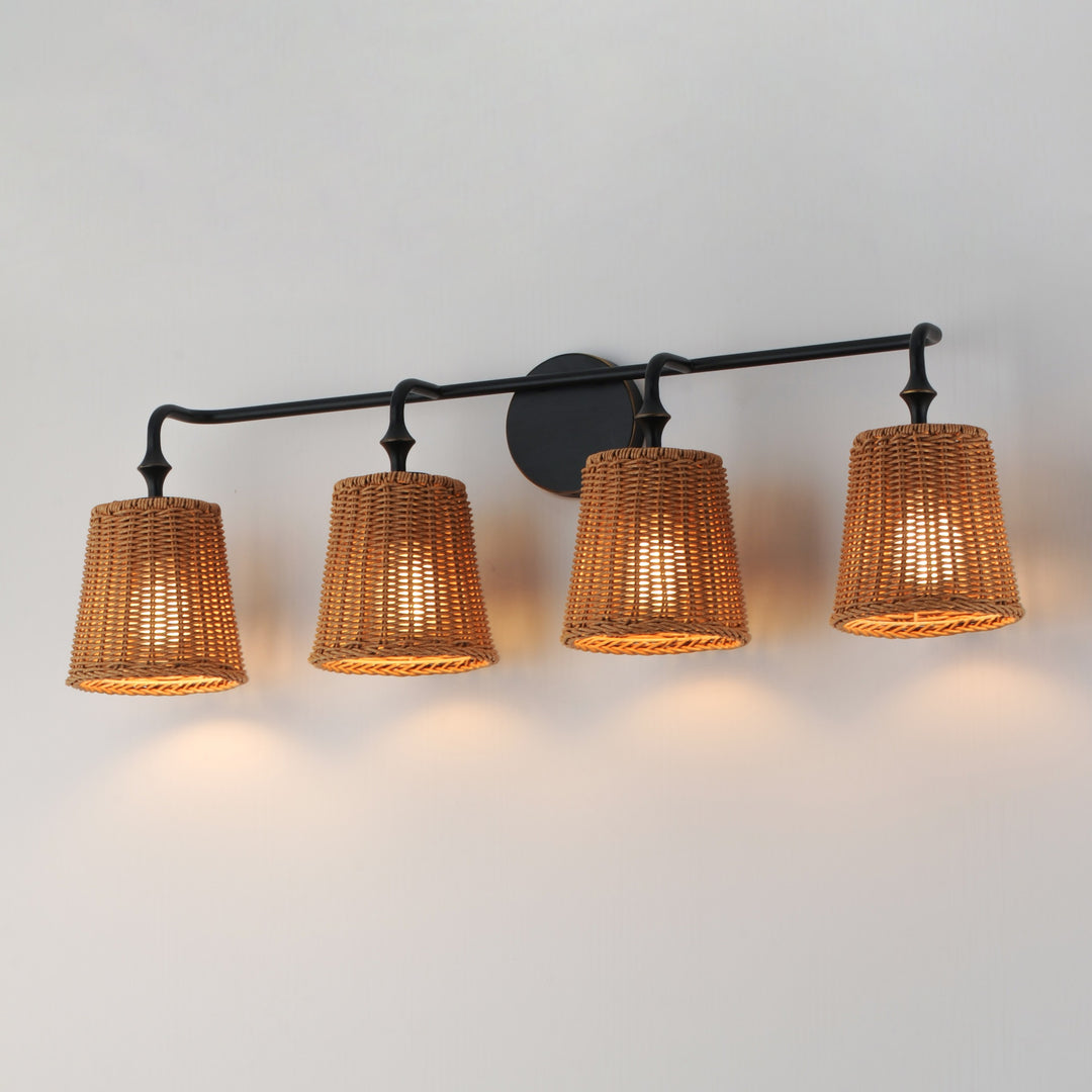 Baja 4-Light Bath Vanity by Studio M Lighting – lifestyle