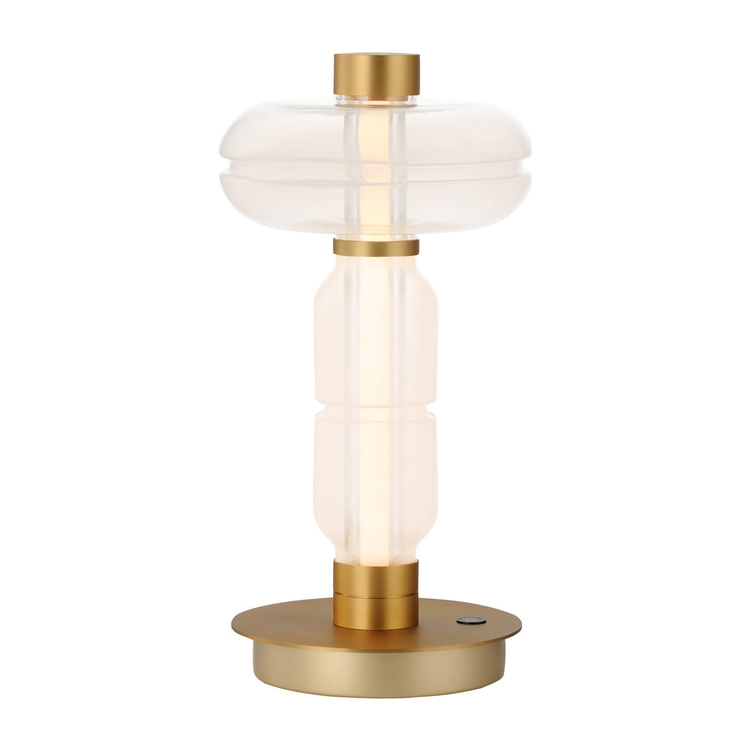 Gusto 20" LED Table Lamp by Studio M Lighting in Gold
