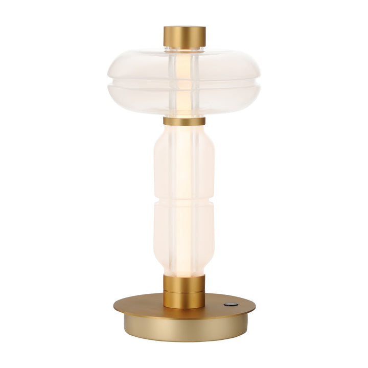 Gusto 20" LED Table Lamp by Studio M Lighting in Gold