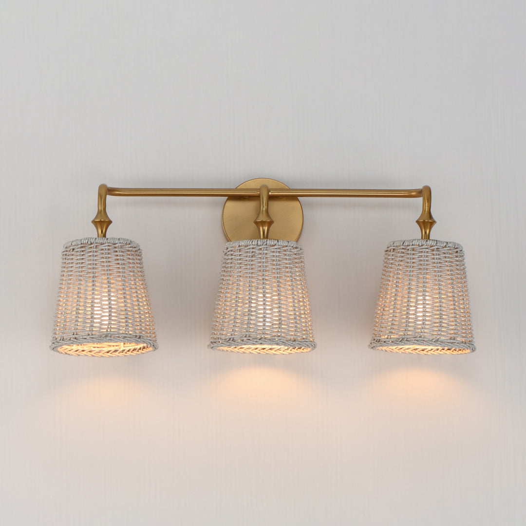 Baja 3-Light Bath Vanity by Studio M Lighting – lifestyle
