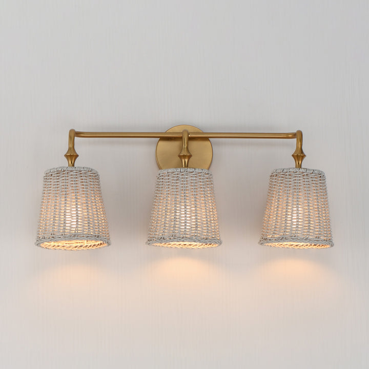 Baja 3-Light Bath Vanity by Studio M Lighting – lifestyle
