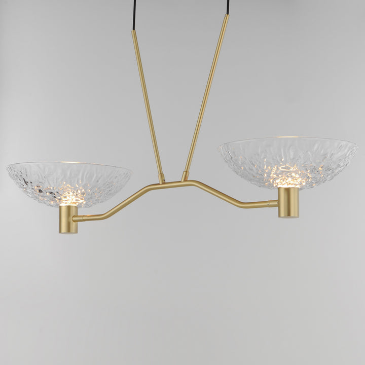 Metropolis 2-Light Linear Pendant by Studio M Lighting – lifestyle