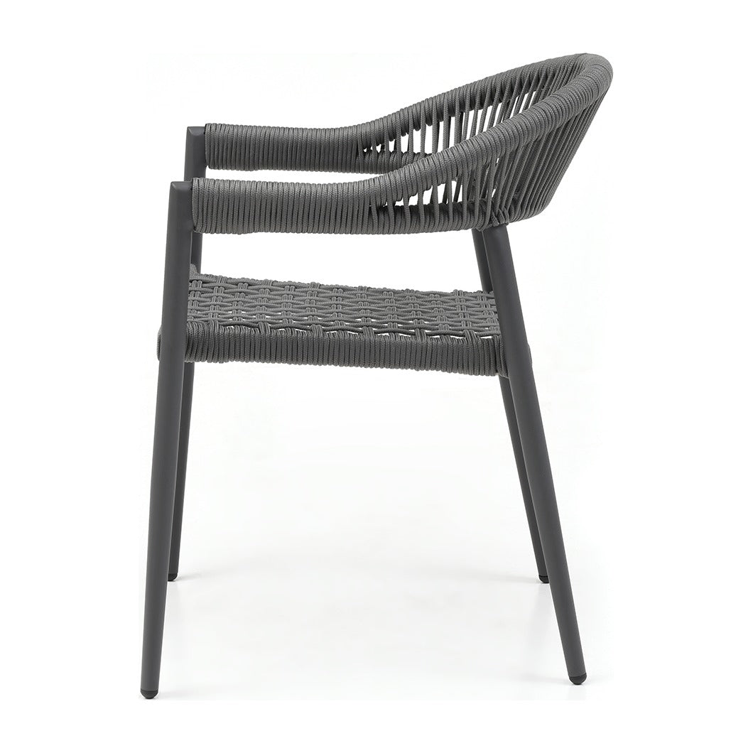 Leyla Outdoor Dining Armchair by Whiteline Modern Living