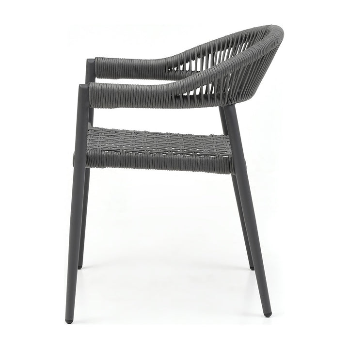 Leyla Outdoor Dining Armchair by Whiteline Modern Living