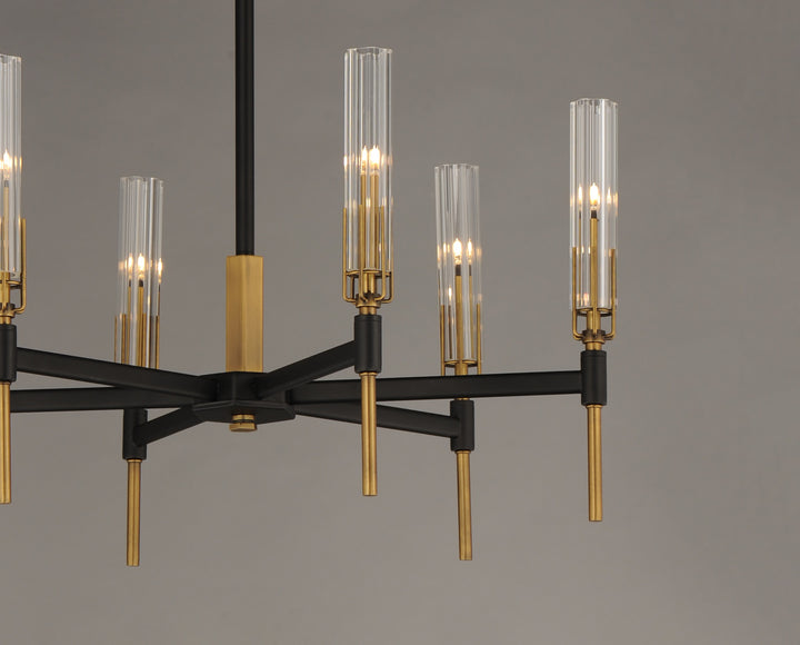Flambeau 6-Light Chandelier 166125 by Studio M Lighting – lifestyle