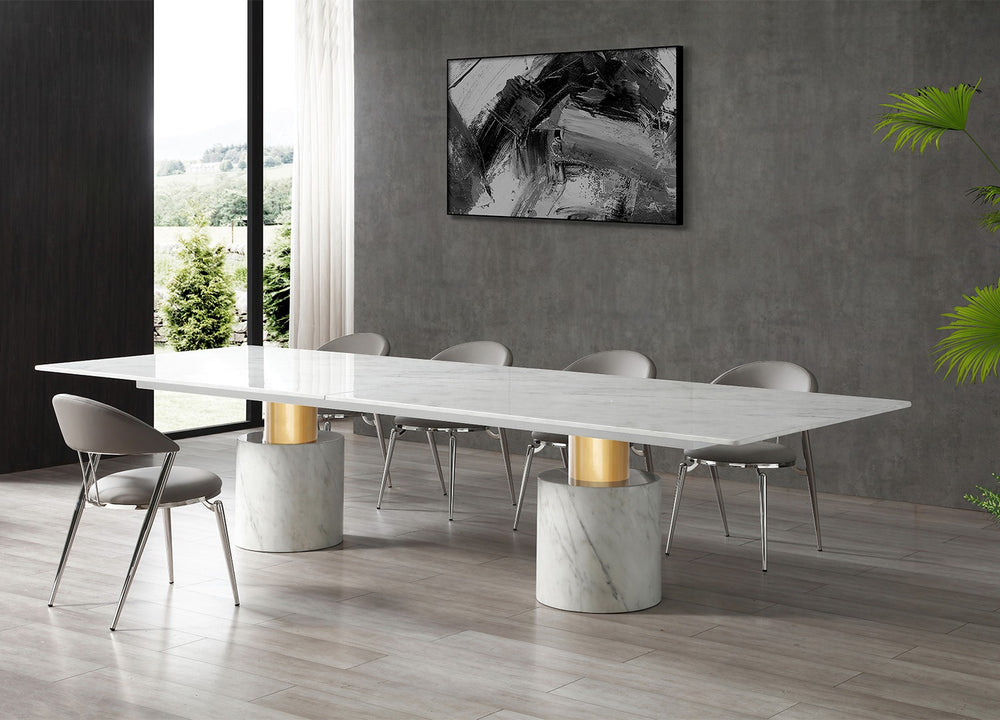Geneva Dining Table by Whiteline Modern Living – lifestyle