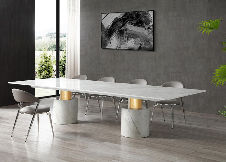 Geneva Dining Table by Whiteline Modern Living – lifestyle