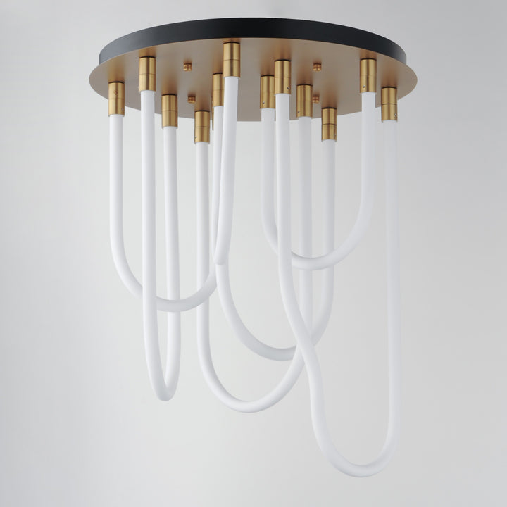 Soleil 7-Light LED RD Flush Mount by Studio M Lighting – lifestyle