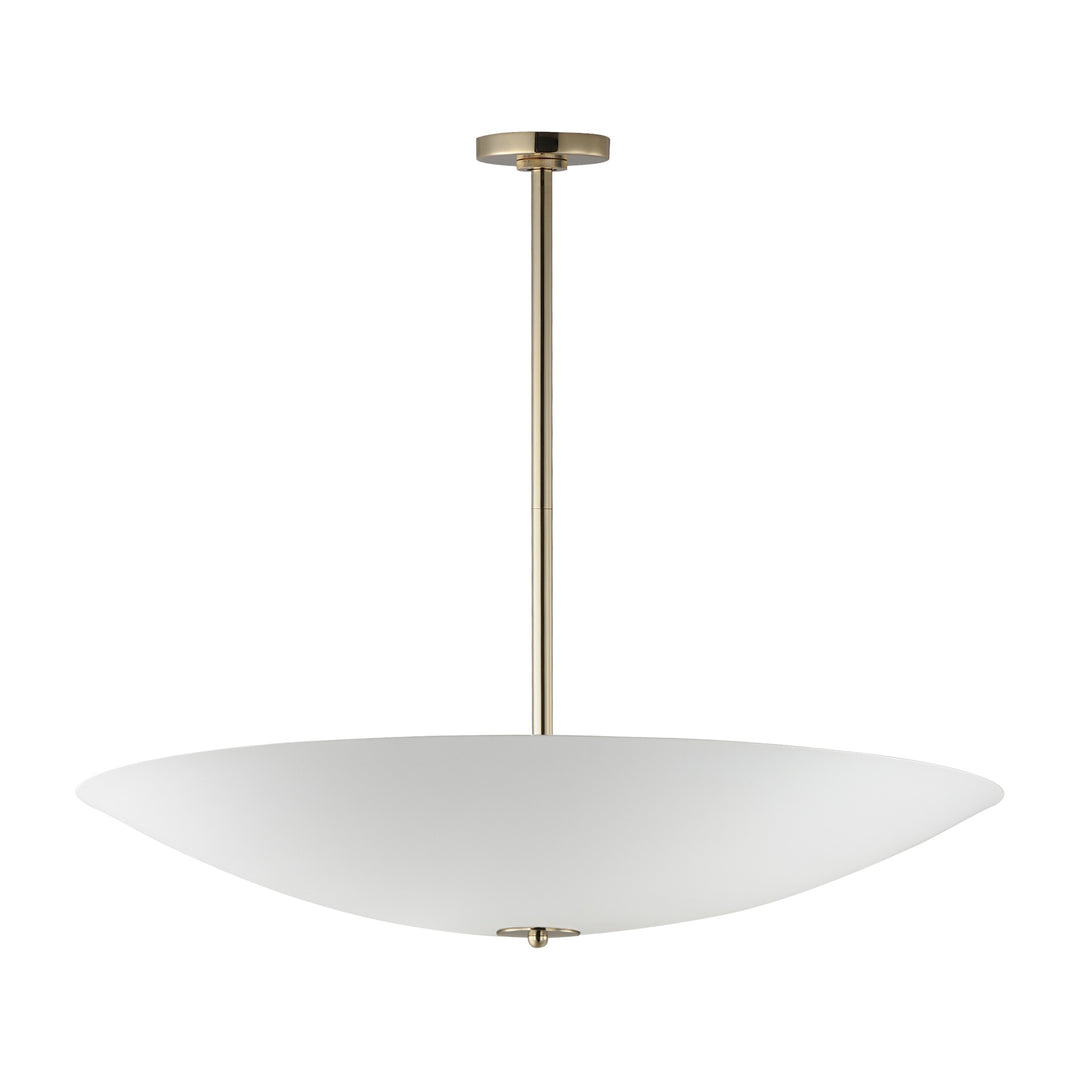 Vesta 36" LED Pendant/Semi-Flush by Studio M Lighting in French Gold