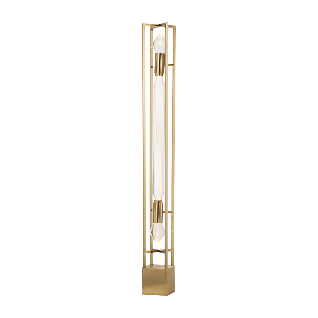 Zeppelin LED Floor Lamp by Studio M Lighting in Heritage