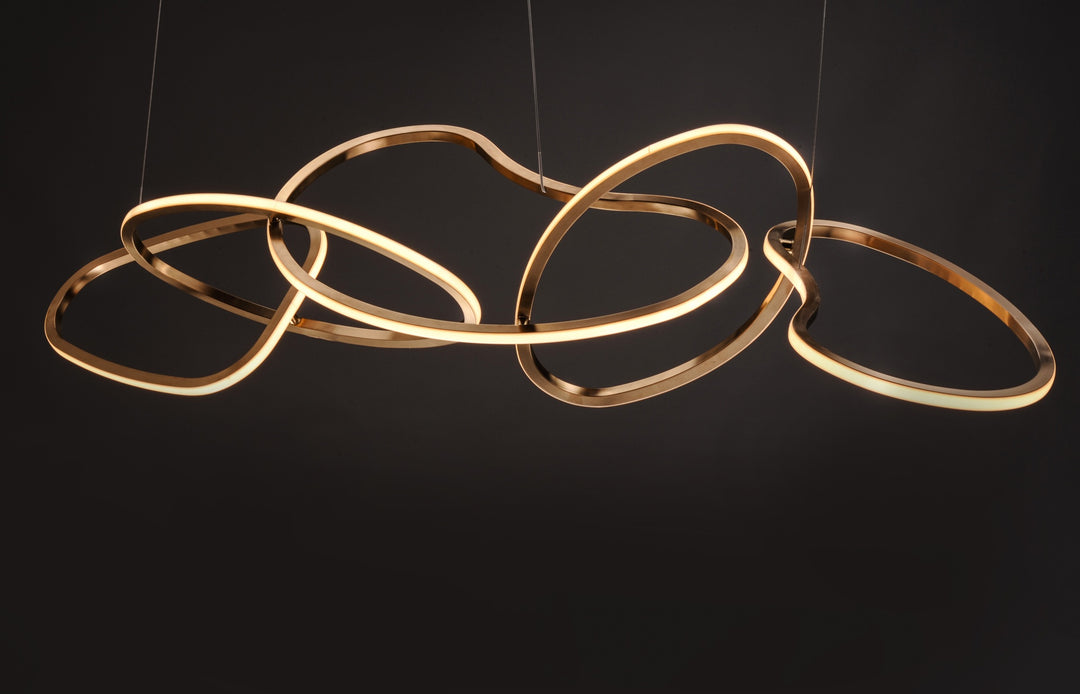 Unity 5-Light LED Pendant by Studio M Lighting – lifestyle