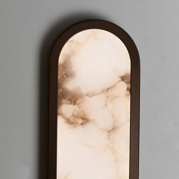 Plinth 15 LED Alabaster Wall Sconce by Studio M Lighting – lifestyle