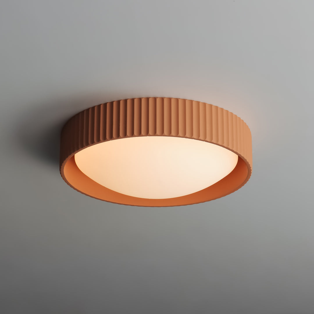 Souffle 14 LED Flush Mount by Studio M Lighting – lifestyle